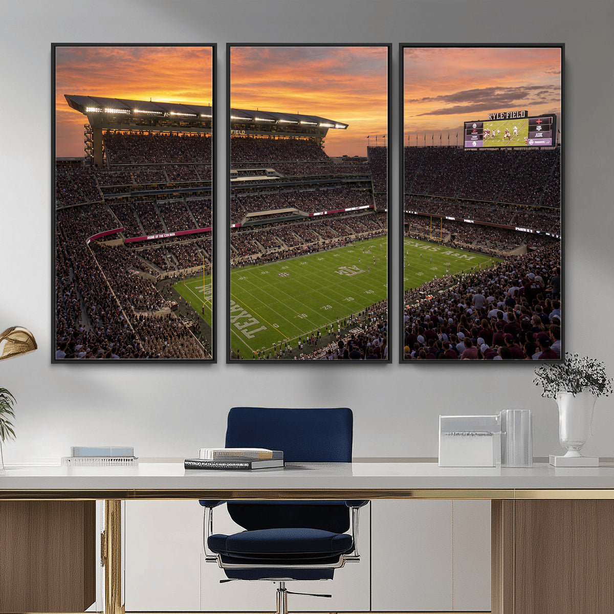 77401853-MGV-CV-36X24 - Stadium Wall Art Canvas Print
