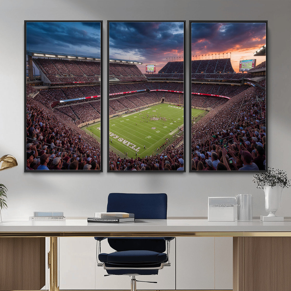 55475837-MGV-CV-36X24 - Stadium Wall Art Canvas Print