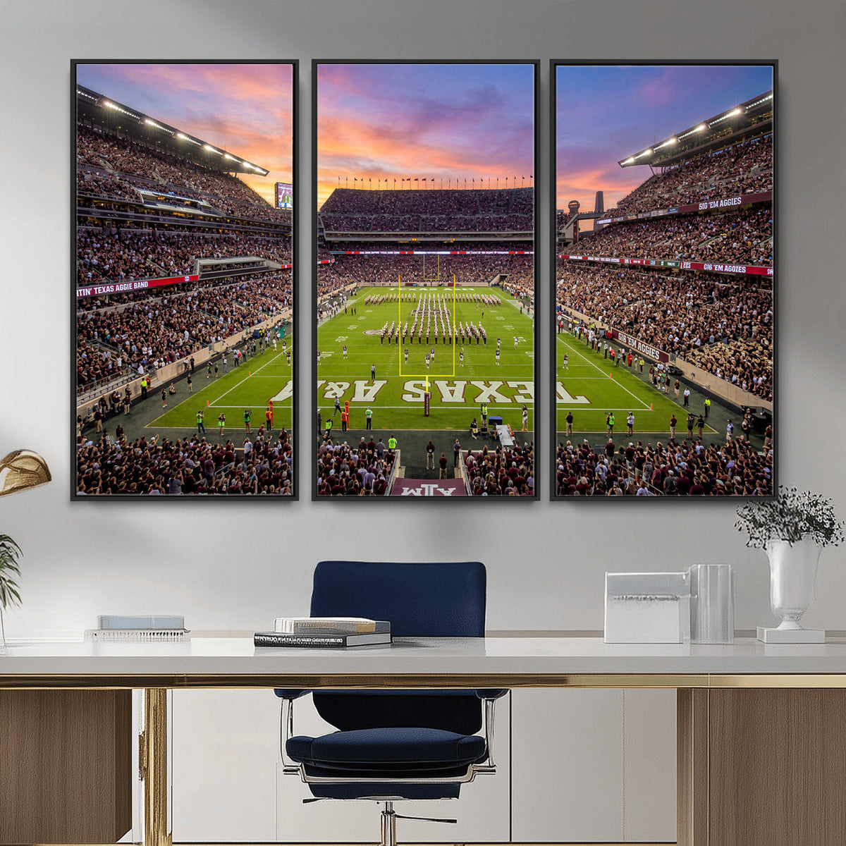 65952219-MGV-CV-36X24 - Stadium Wall Art Canvas Print