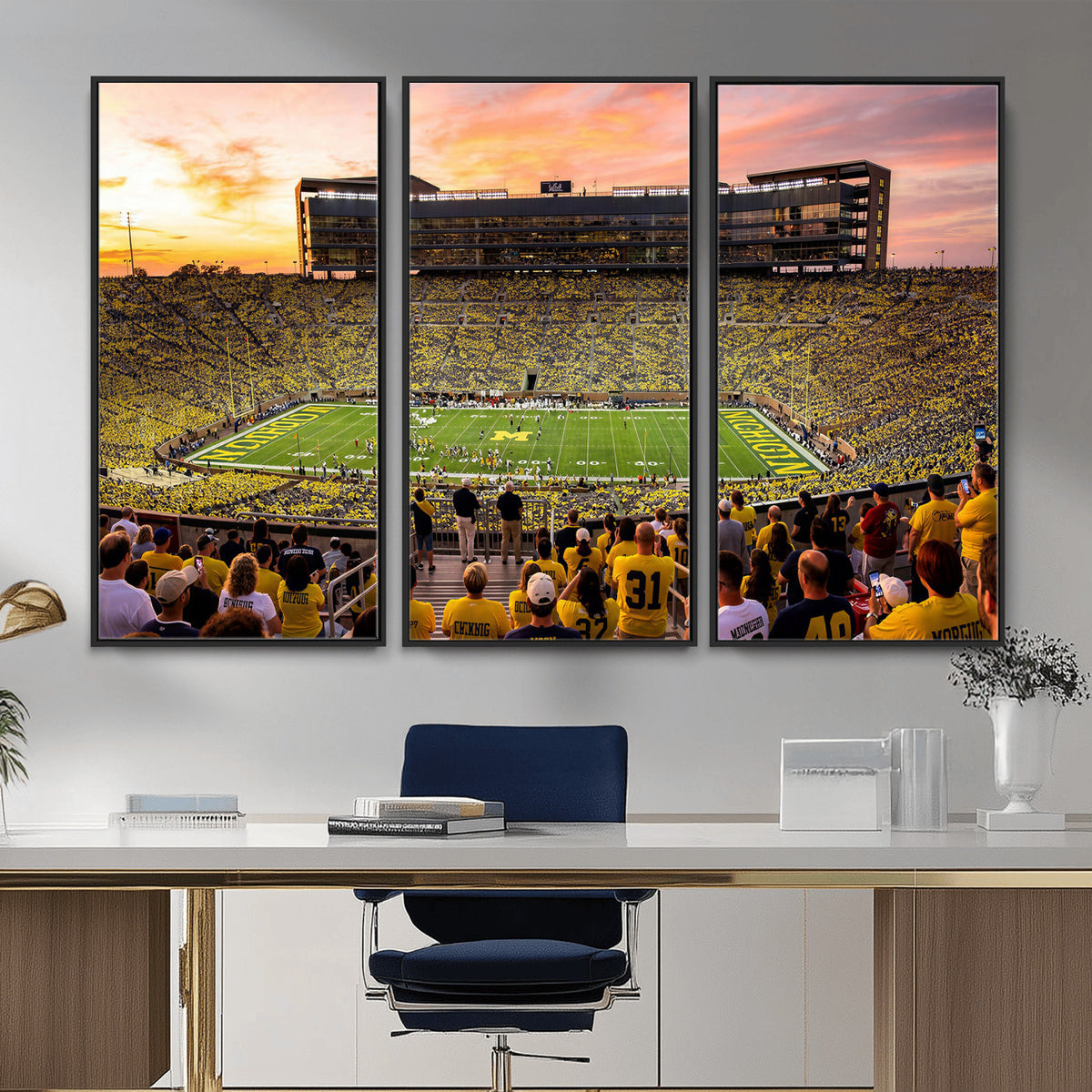 27265223-MGV-CV-36X24 - Stadium Wall Art Canvas Print