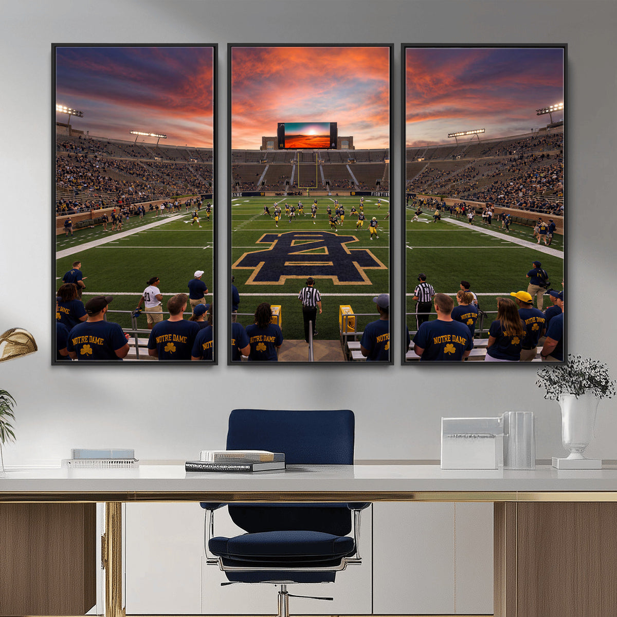 75411323-MGV-CV-36X24 - Stadium Wall Art Canvas Print