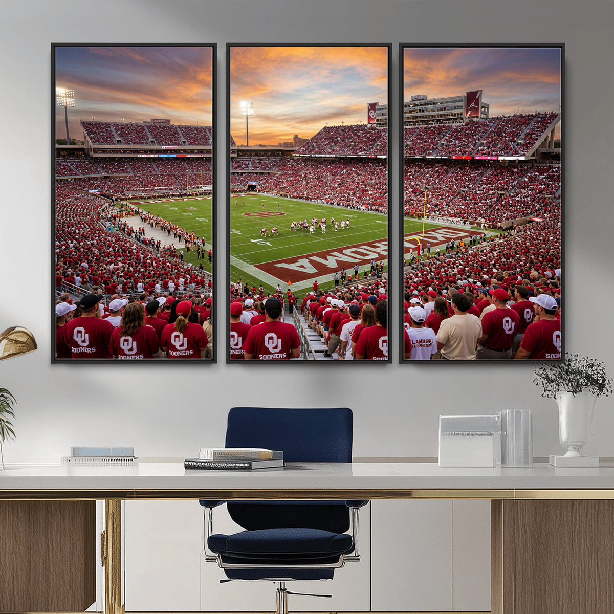 92718741-MGV-CV-36X24 - Stadium Wall Art Canvas Print