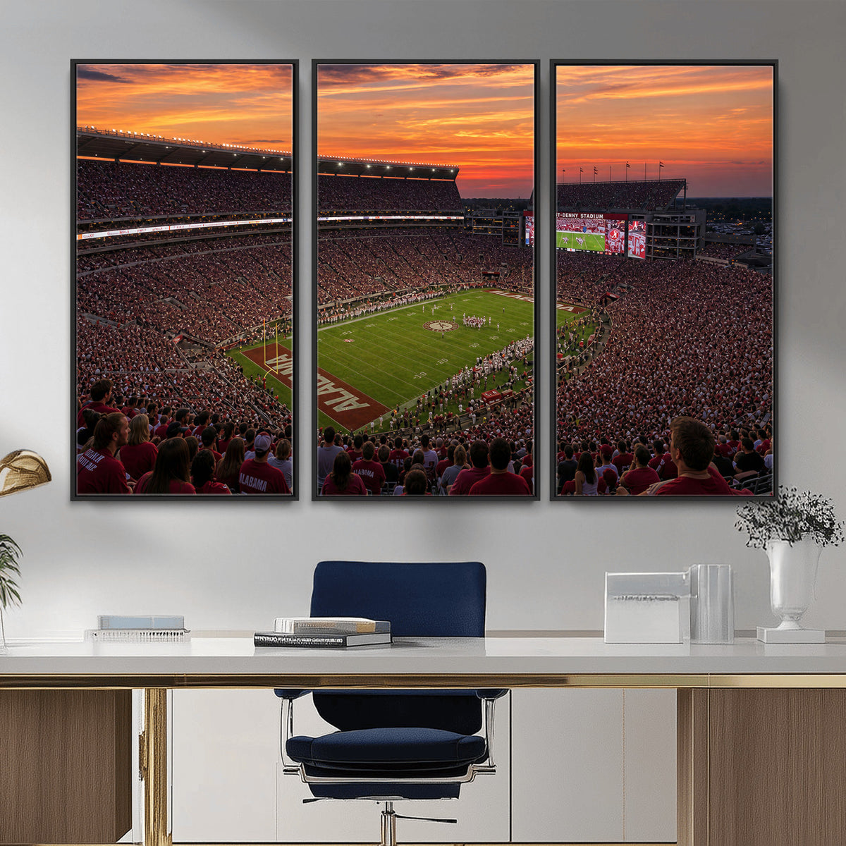 91782096-MGV-CV-36X24 - Stadium Wall Art Canvas Print