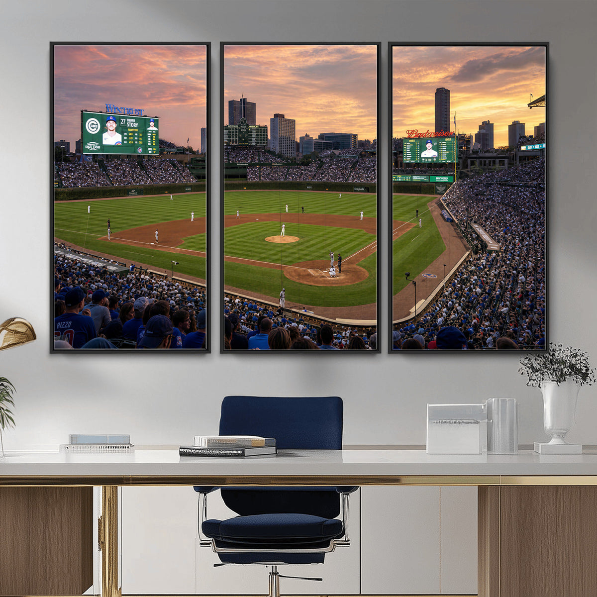 41641466-MGV-CV-36X24 - Stadium Wall Art Canvas Print
