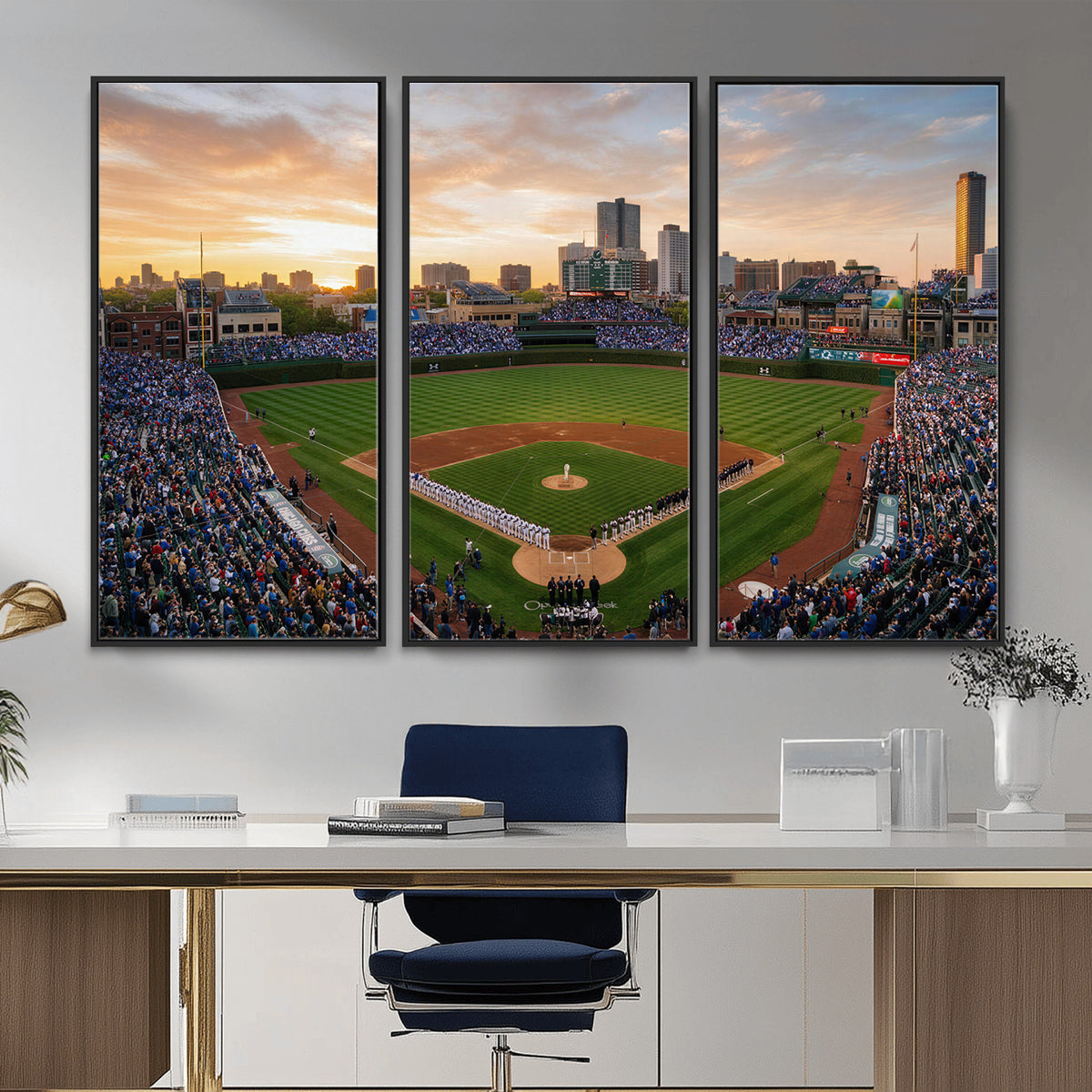 76885212-MGV-CV-36X24 - Stadium Wall Art Canvas Print