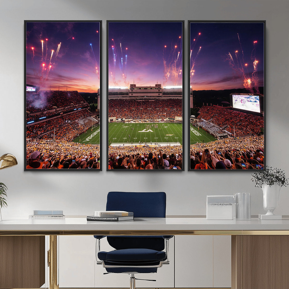 60785214-MGV-CV-36X24 - Stadium Wall Art Canvas Print