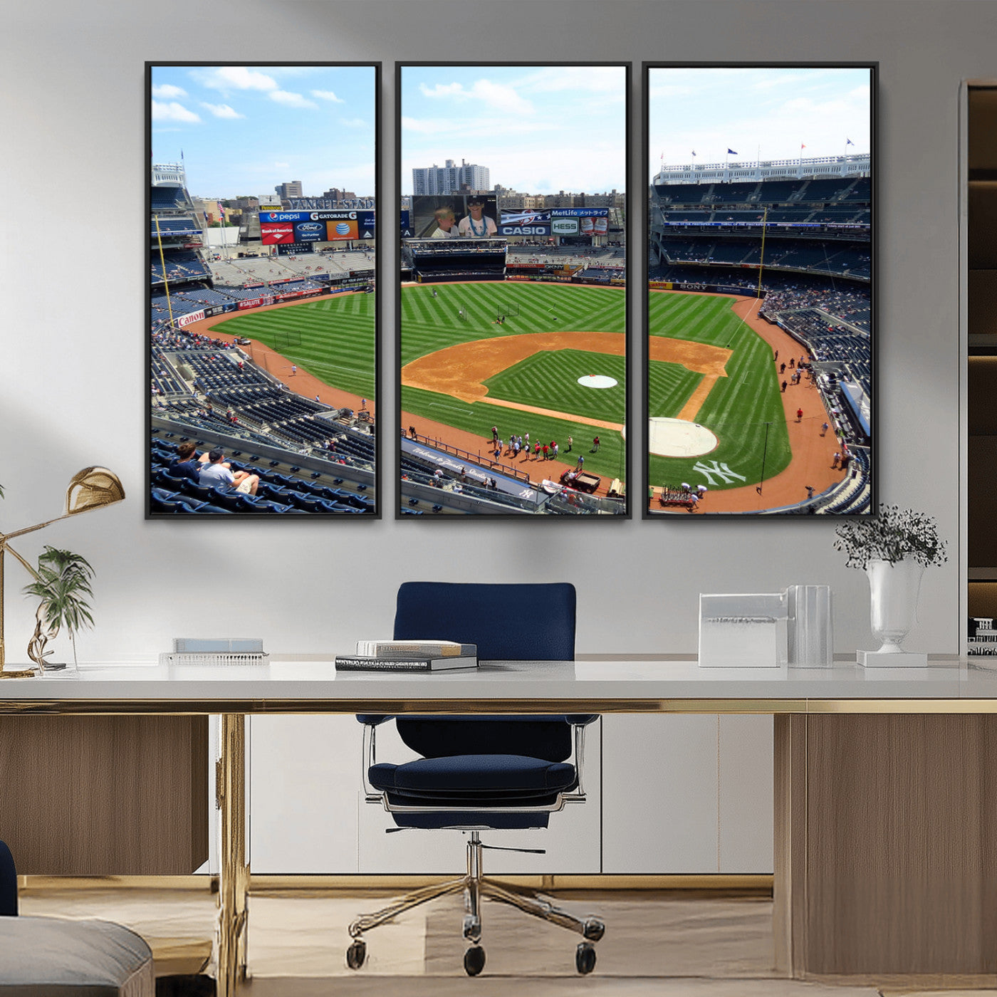 98047-MGV-CV-36X24-Buffalo Bills Stadium Wall Art - Buffalo Bills Decor- NFL Fans Gift, Perfect Sports Decor for Living