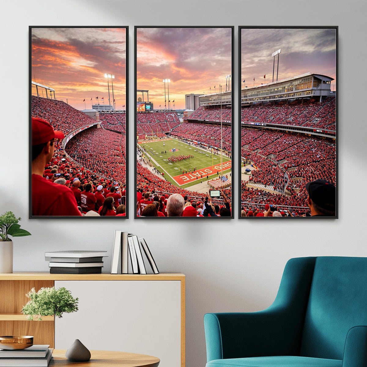 94754966-MGV-CV-36X24 - Stadium Wall Art Canvas Print