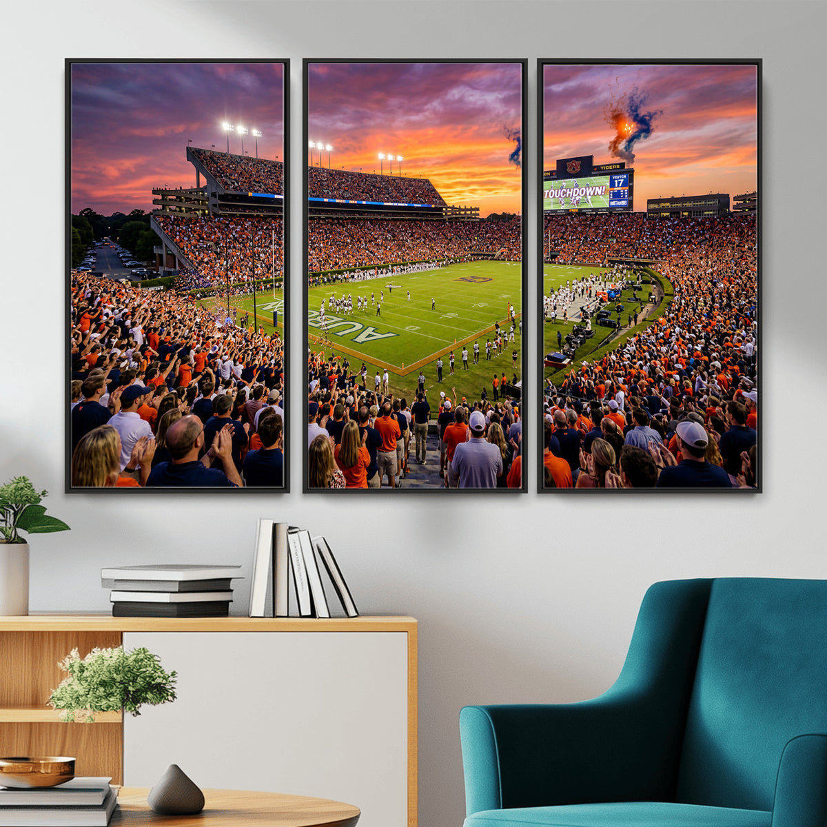 77756715-MGV-CV-36X24 - Stadium Wall Art Canvas Print