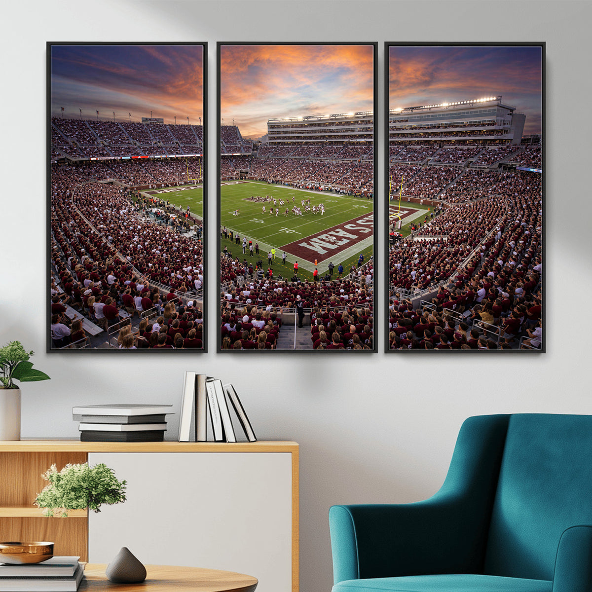 66624578-MGV-CV-36X24 - Stadium Wall Art Canvas Print