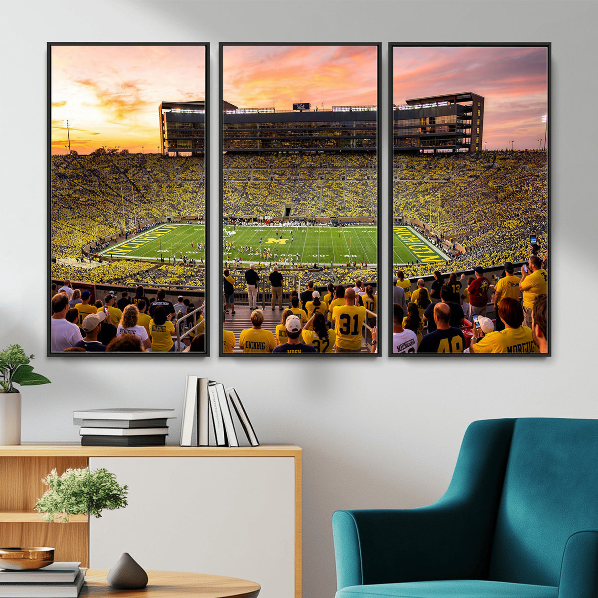 27265223-MGV-CV-36X24 - Stadium Wall Art Canvas Print