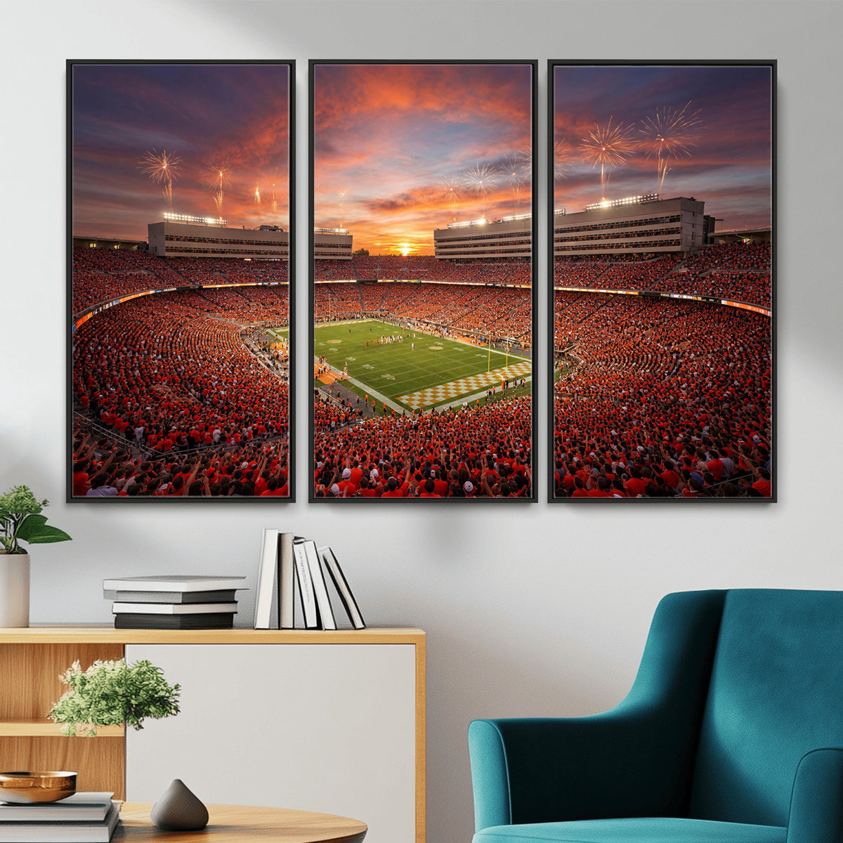 66964685-MGV-CV-36X24 - Stadium Wall Art Canvas Print