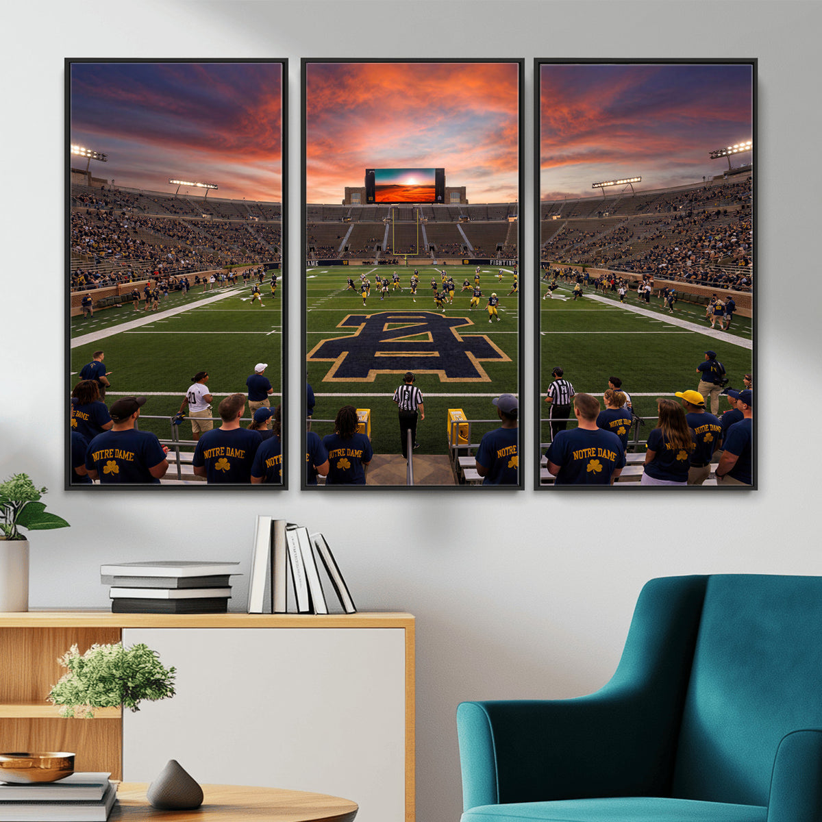 75411323-MGV-CV-36X24 - Stadium Wall Art Canvas Print
