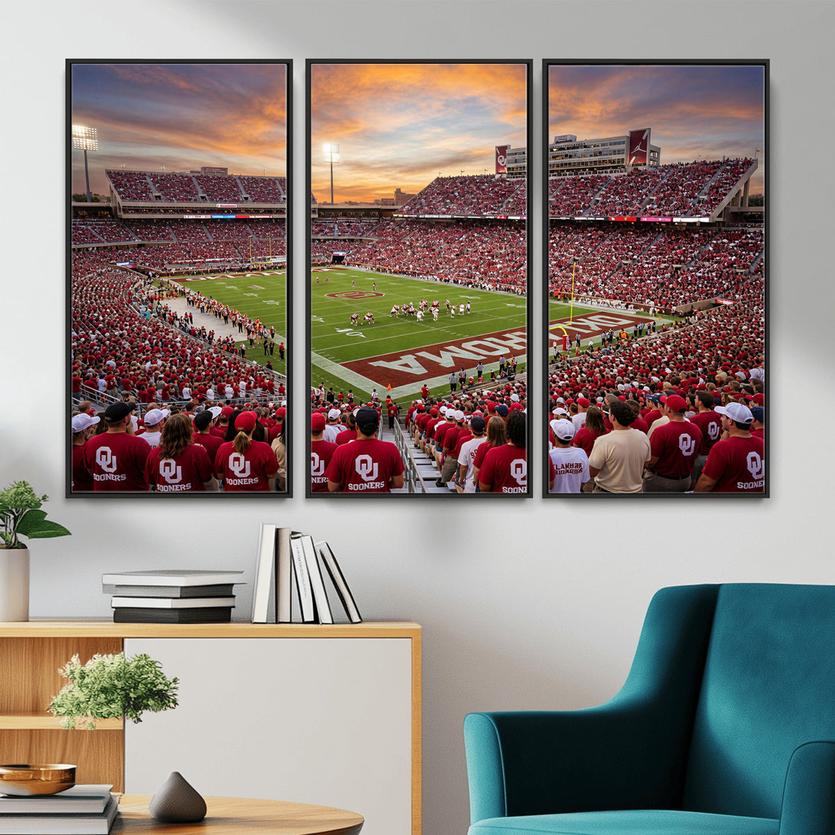 92718741-MGV-CV-36X24 - Stadium Wall Art Canvas Print
