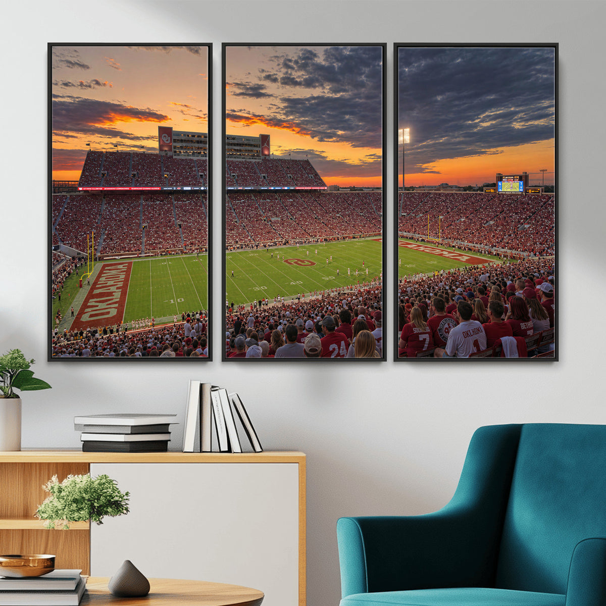 75444407-MGV-CV-36X24 - Stadium Wall Art Canvas Print