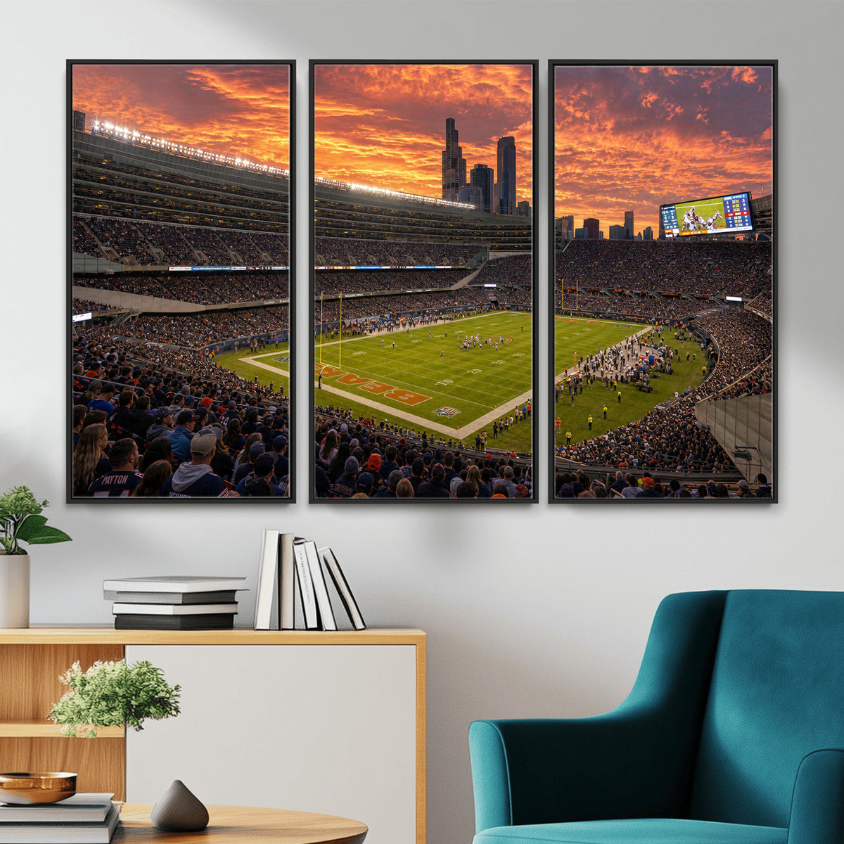 25159364-MGV-CV-36X24 - Stadium Wall Art Canvas Print
