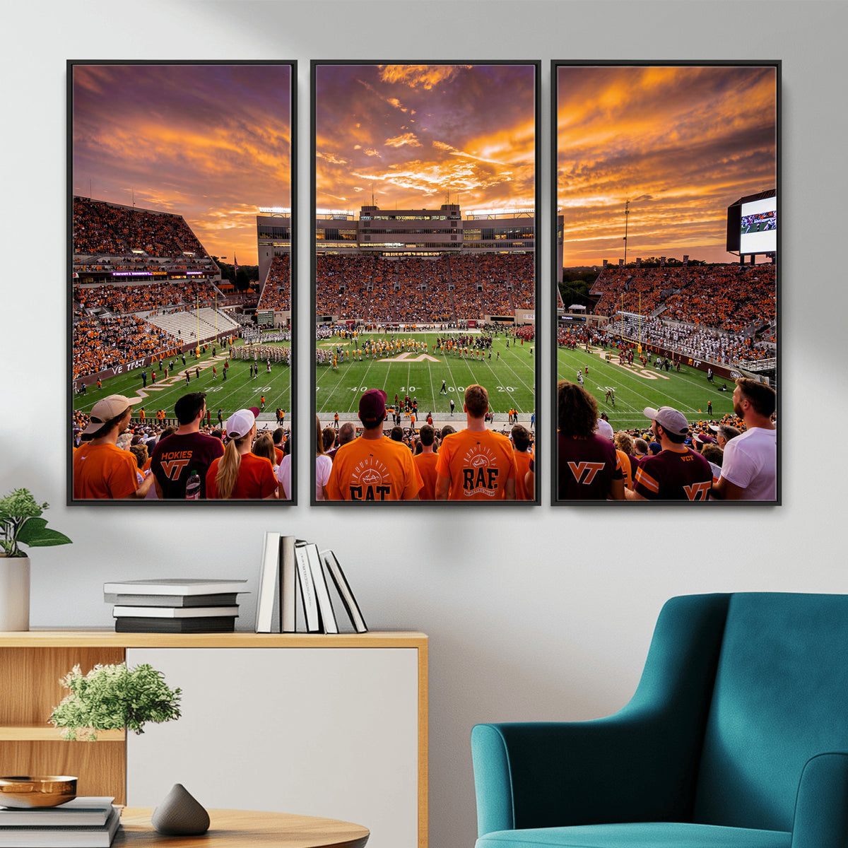 25873880-MGV-CV-36X24 - Stadium Wall Art Canvas Print