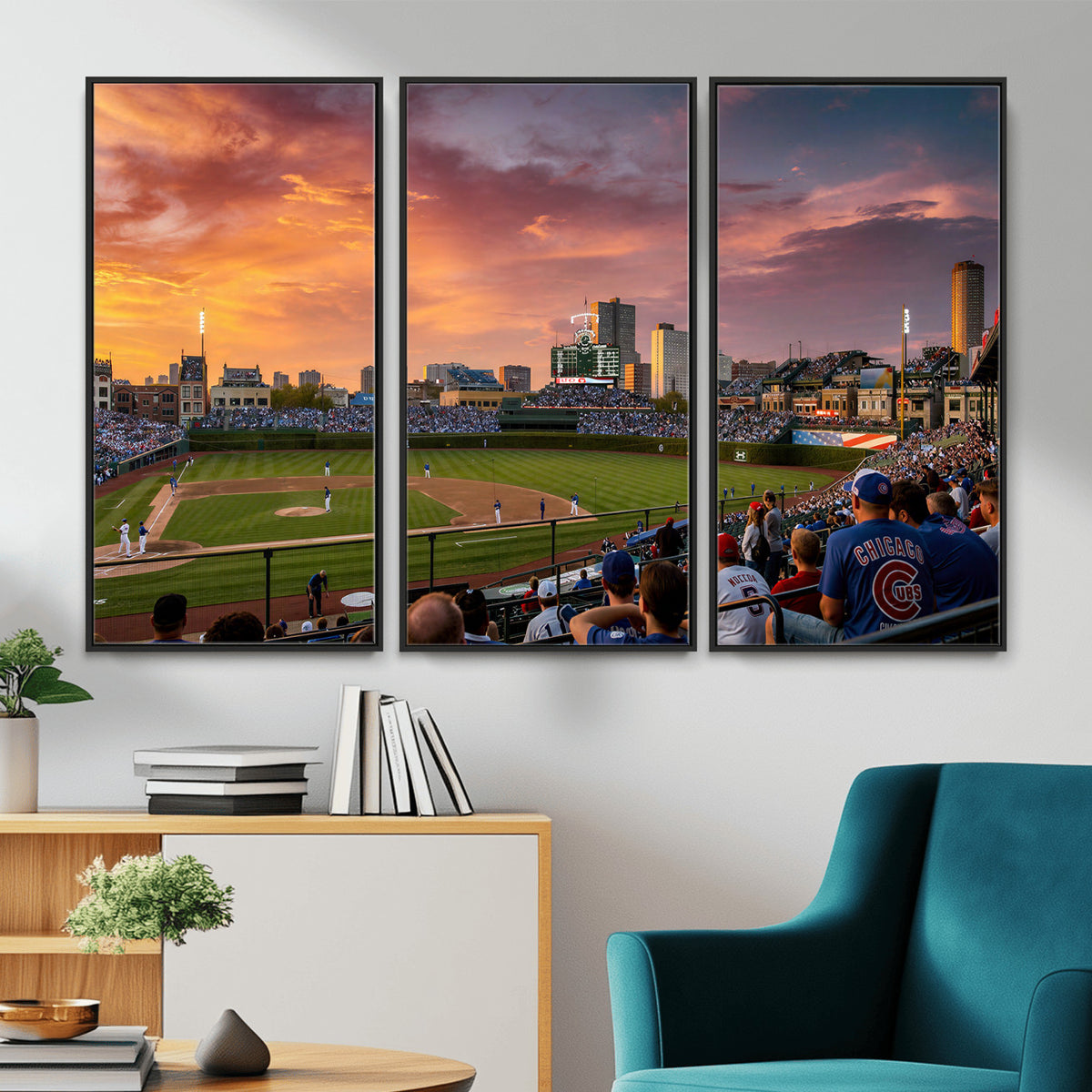 94073020-MGV-CV-36X24 - Stadium Wall Art Canvas Print