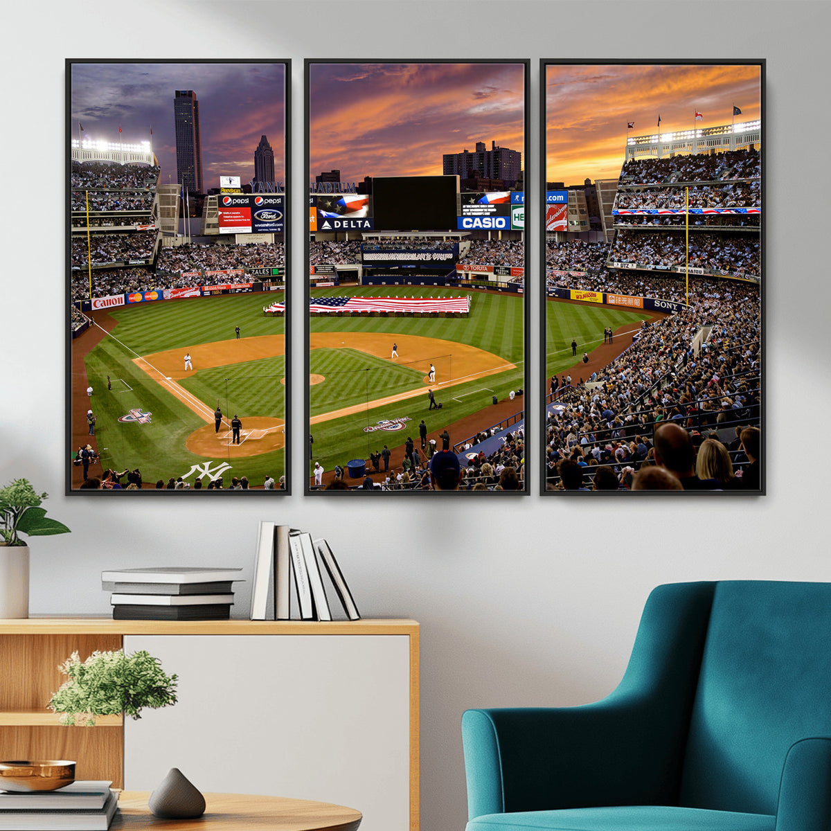39000124-MGV-CV-36X24 - Stadium Wall Art Canvas Print
