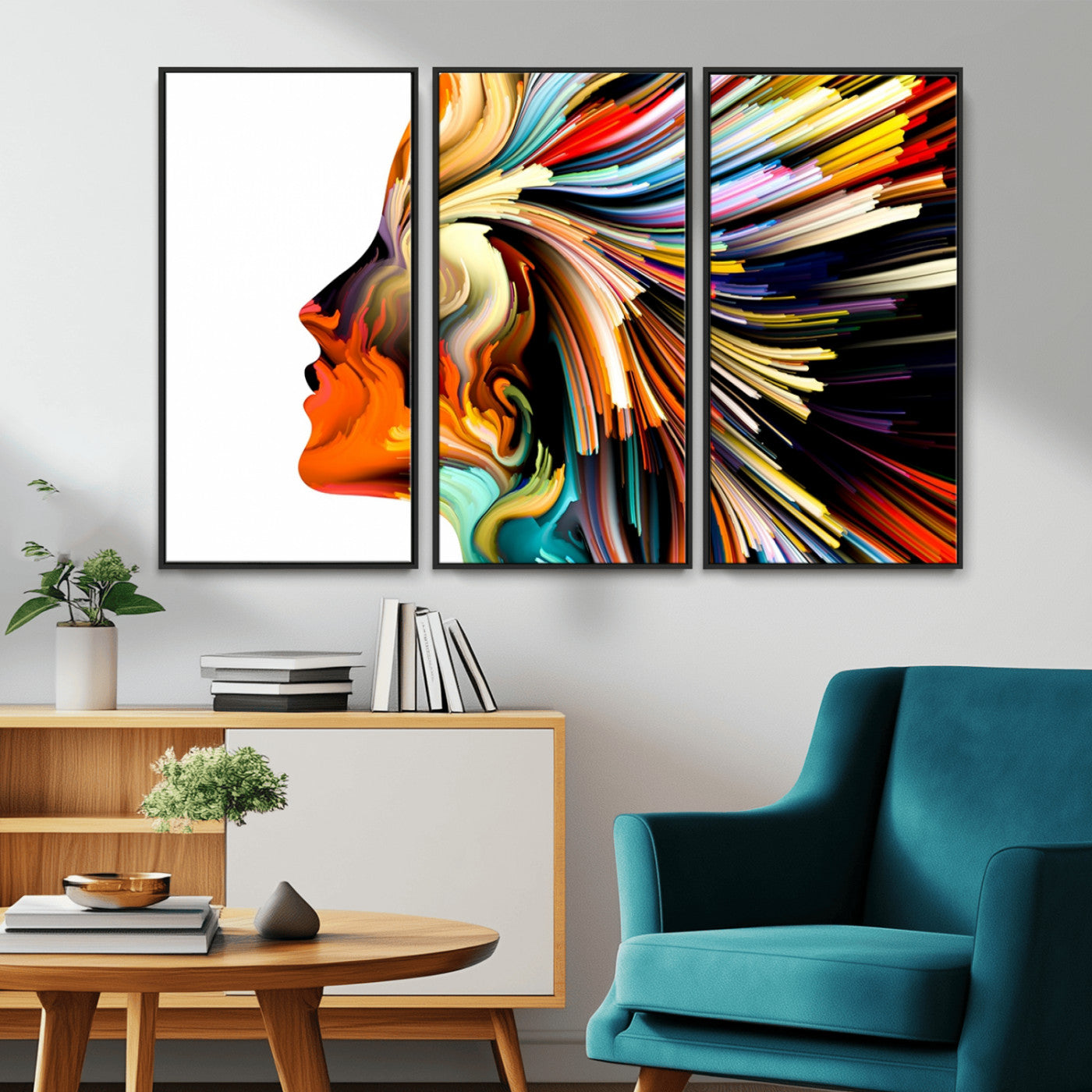 -Profile Colors Canvas Print