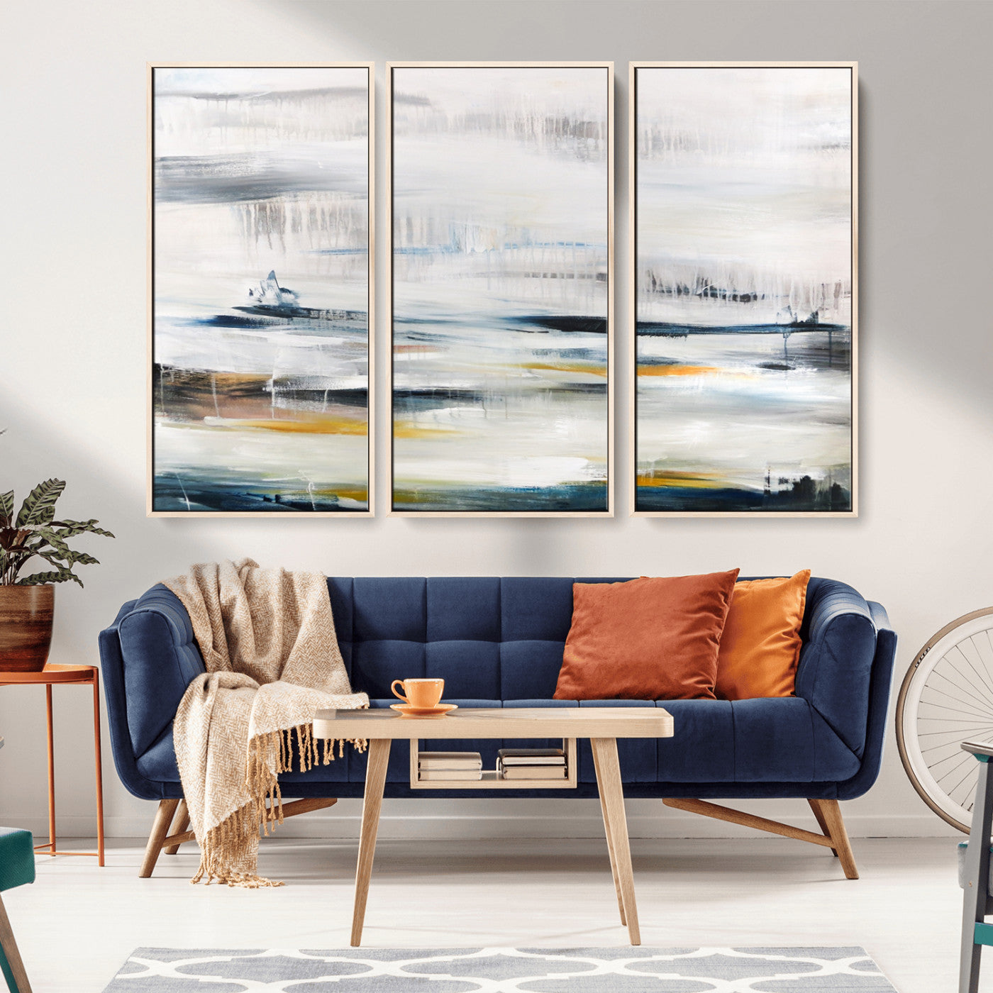 74932-MGV-CV-36X24-Soft Color Abstract Canvas Print