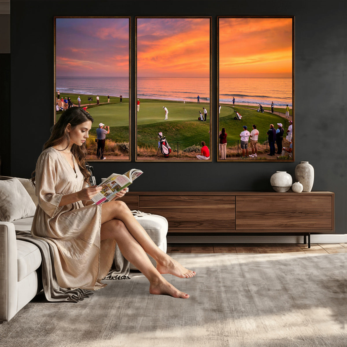 57561775-MGV-CV-36X24 - Stadium Wall Art Canvas Print