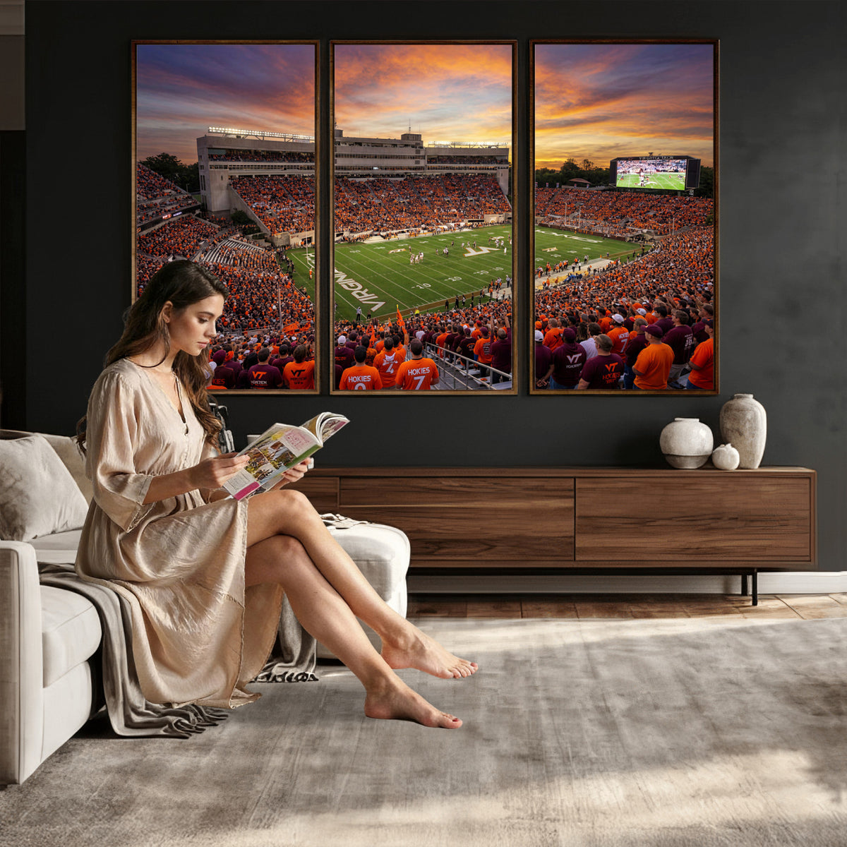23178259-MGV-CV-36X24 - Stadium Wall Art Canvas Print