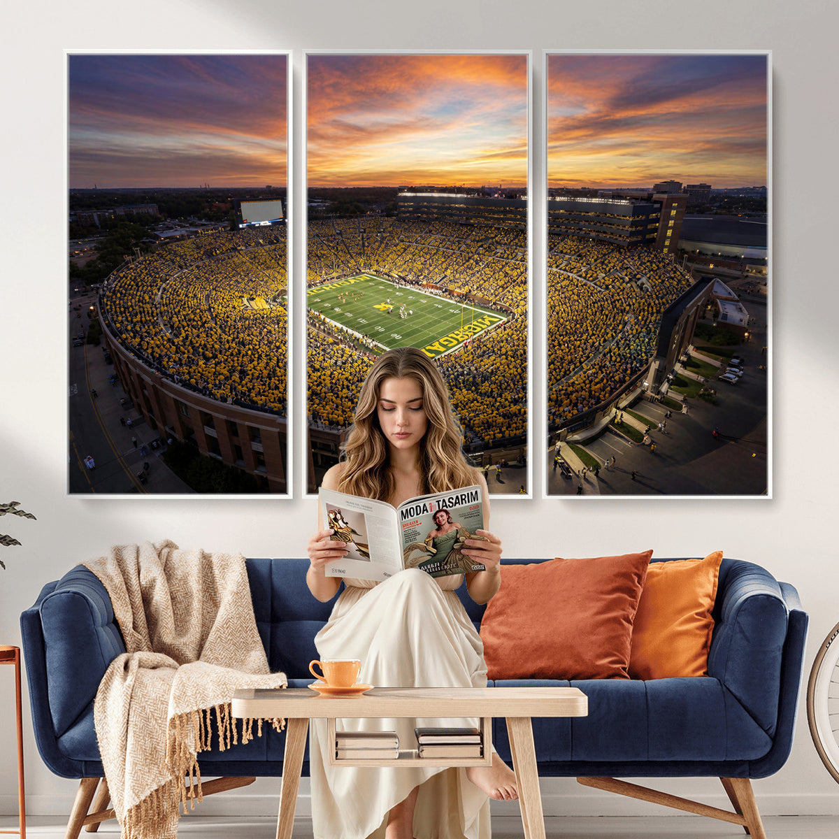 64902586-MGV-CV-36X24 - Stadium Wall Art Canvas Print