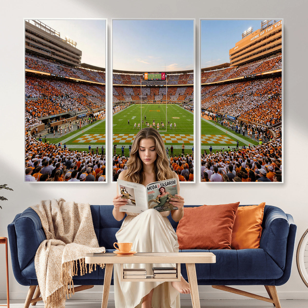 74509135-MGV-CV-36X24 - Stadium Wall Art Canvas Print