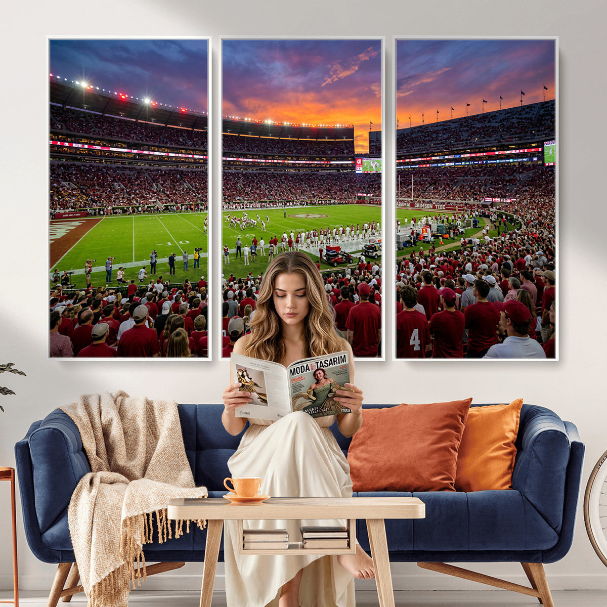 47822048-MGV-CV-36X24 - Stadium Wall Art Canvas Print