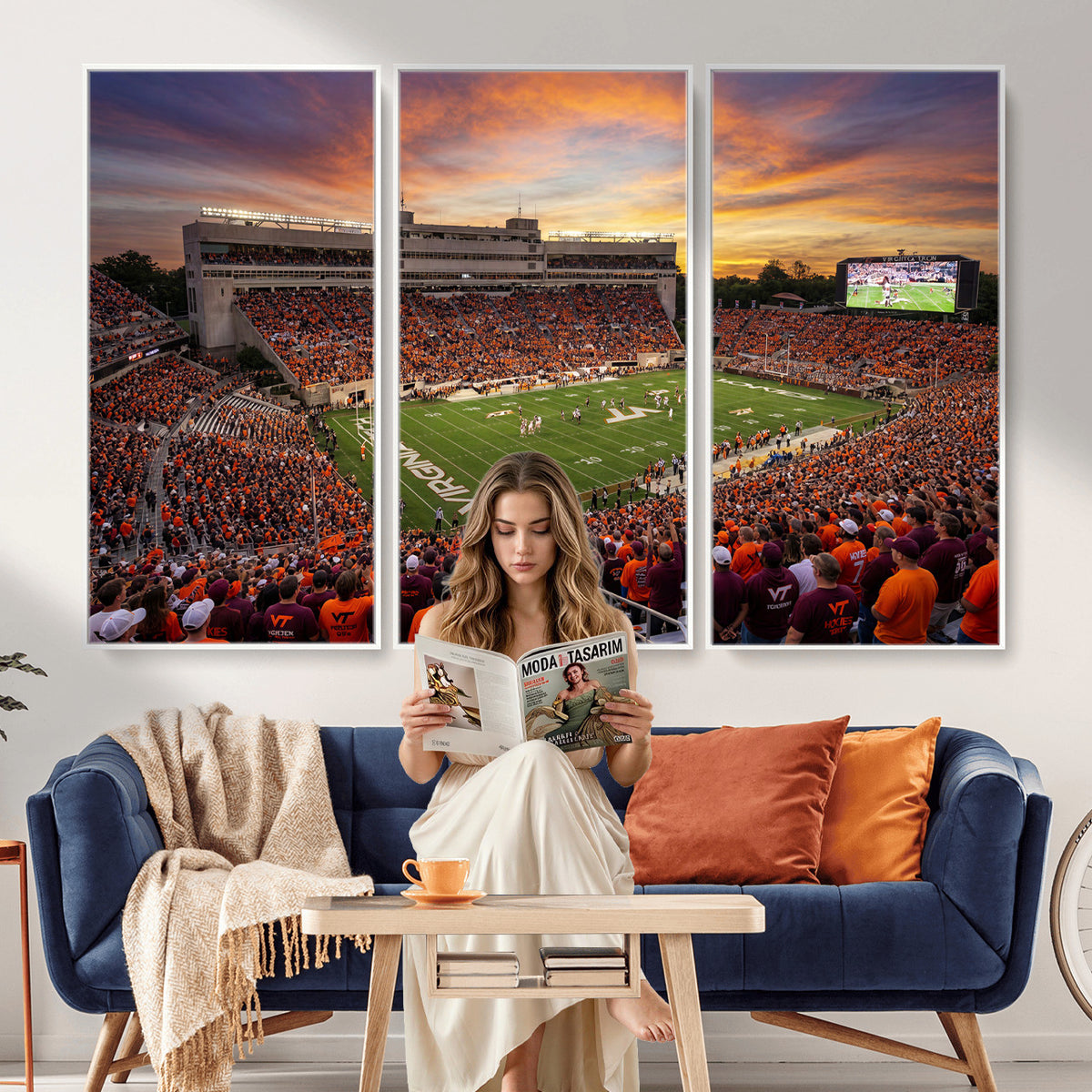 23178259-MGV-CV-36X24 - Stadium Wall Art Canvas Print