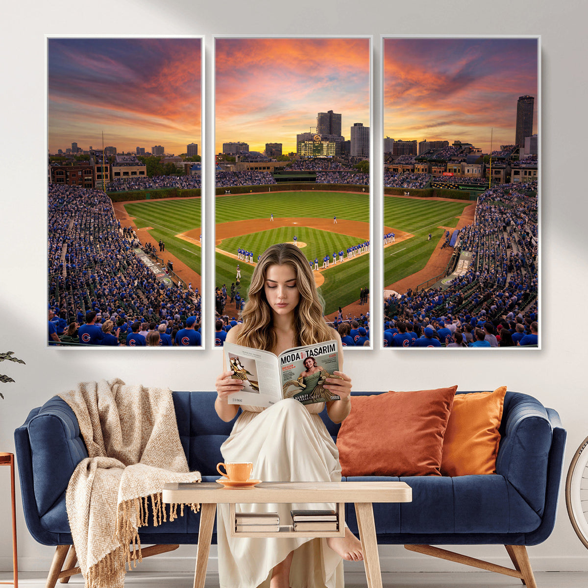 42812246-MGV-CV-36X24 - Stadium Wall Art Canvas Print