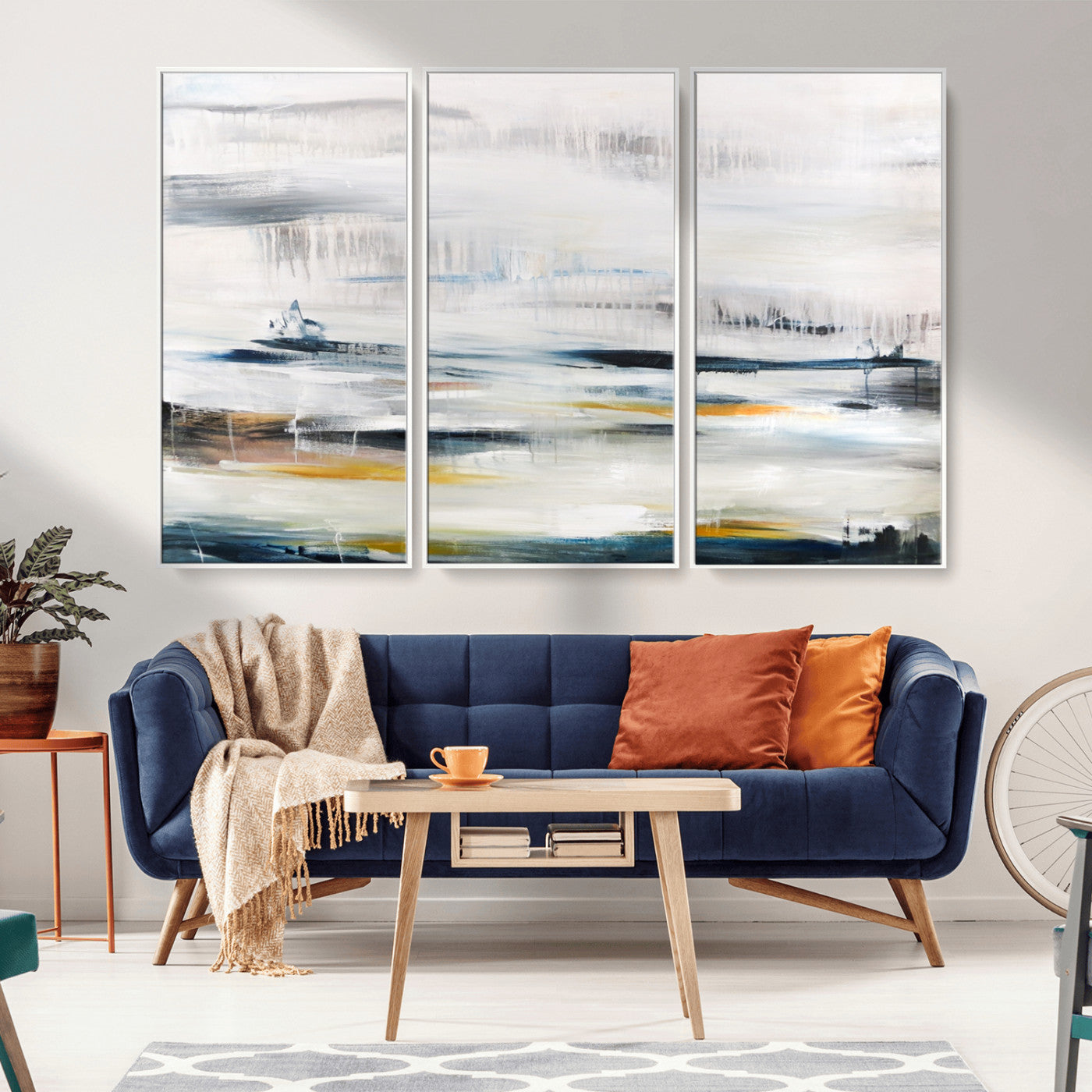 74932-MGV-CV-36X24-Soft Color Abstract Canvas Print