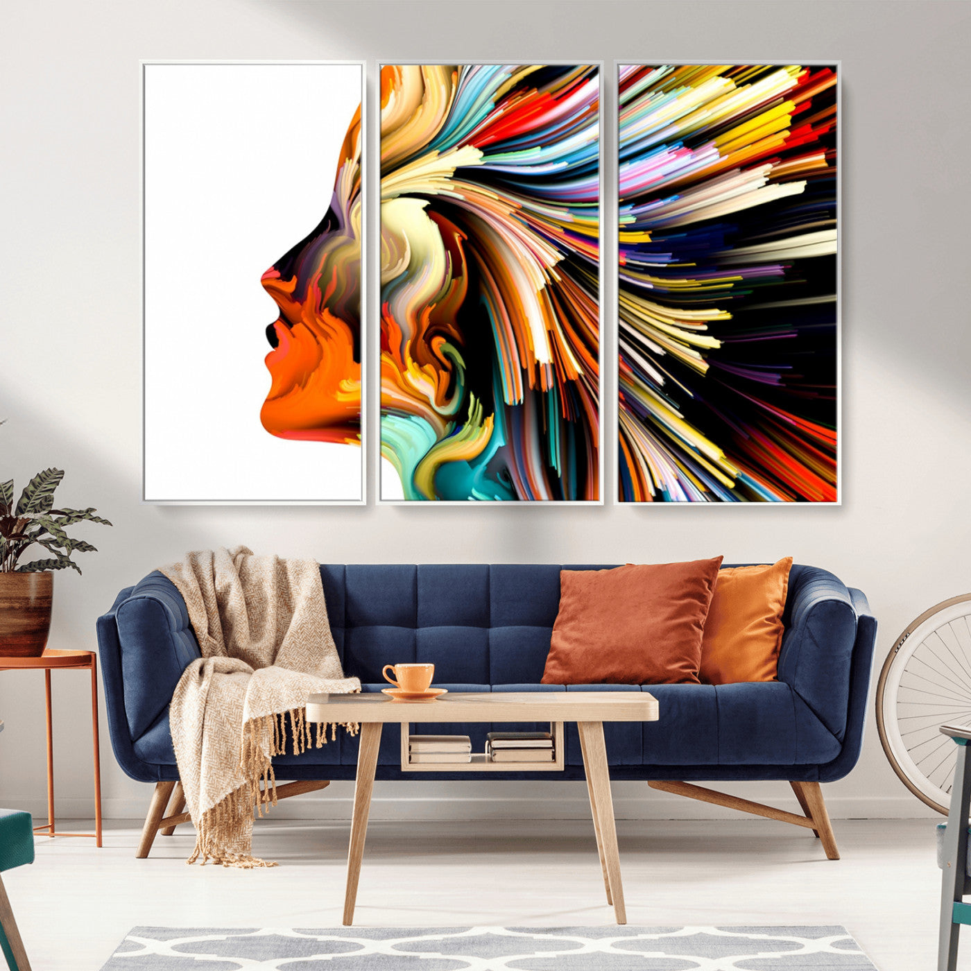 -Profile Colors Canvas Print