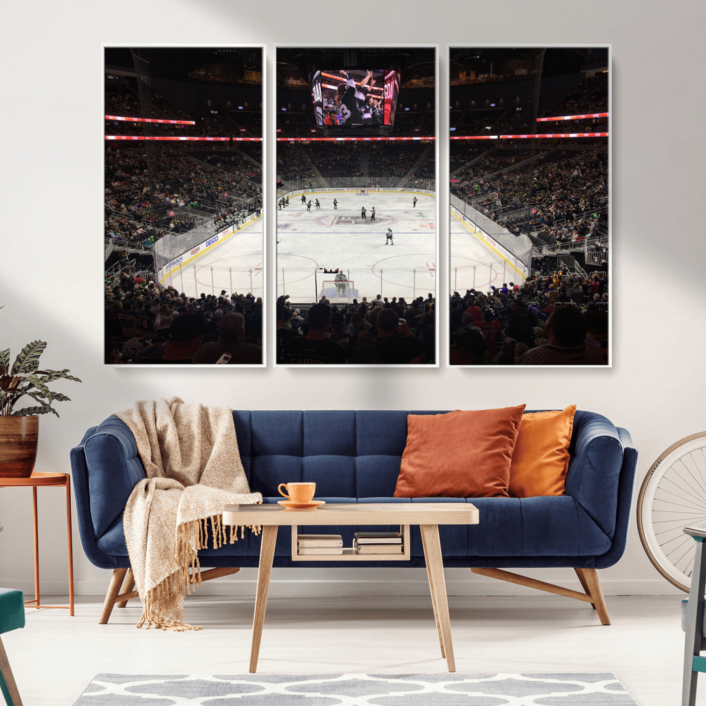 -T Mobile Arena Paradise Nevada Vegas Golden Knights Ice Hockey Stadium Canvas Print Wall Art