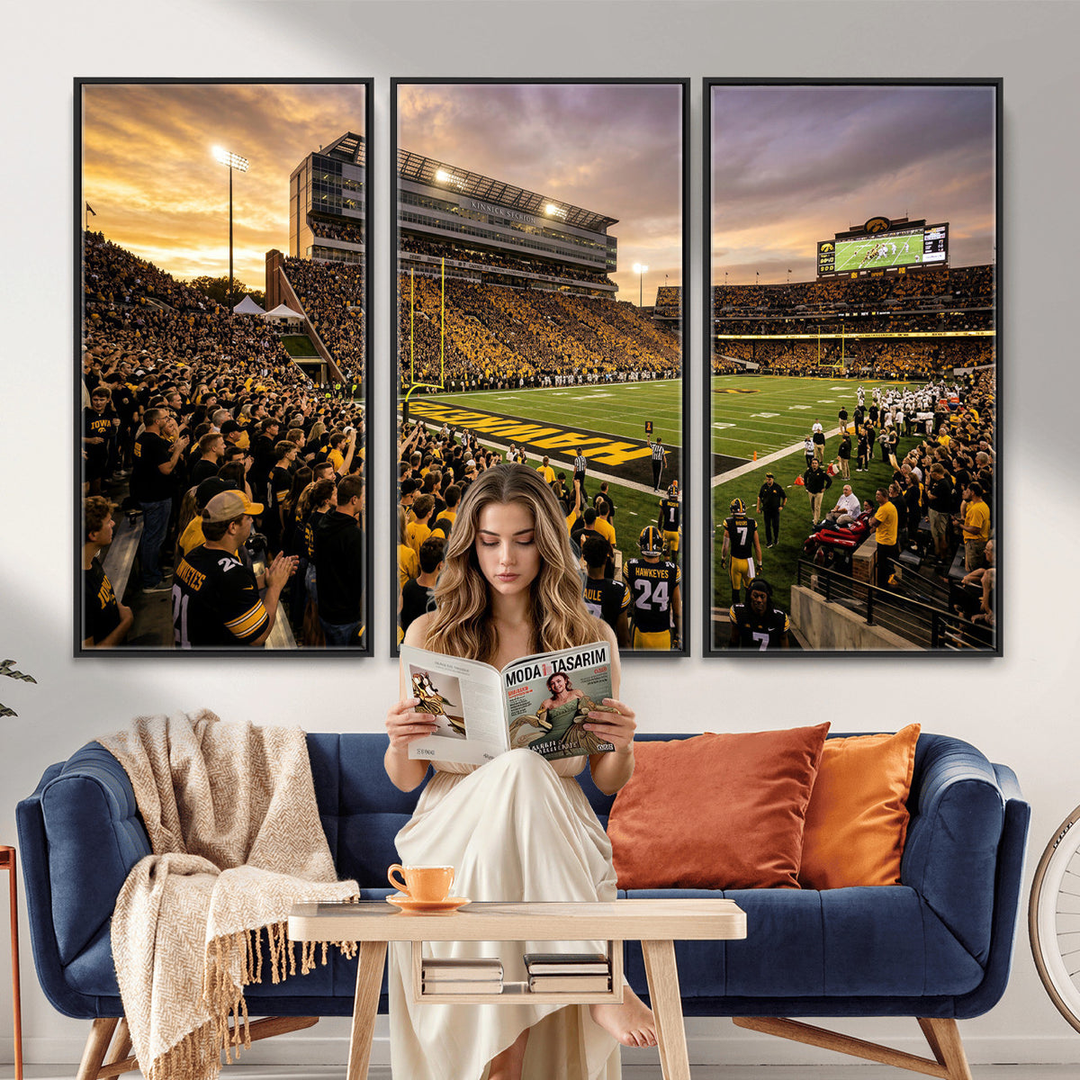 60847729-MGV-CV-36X24 - Stadium Wall Art Canvas Print