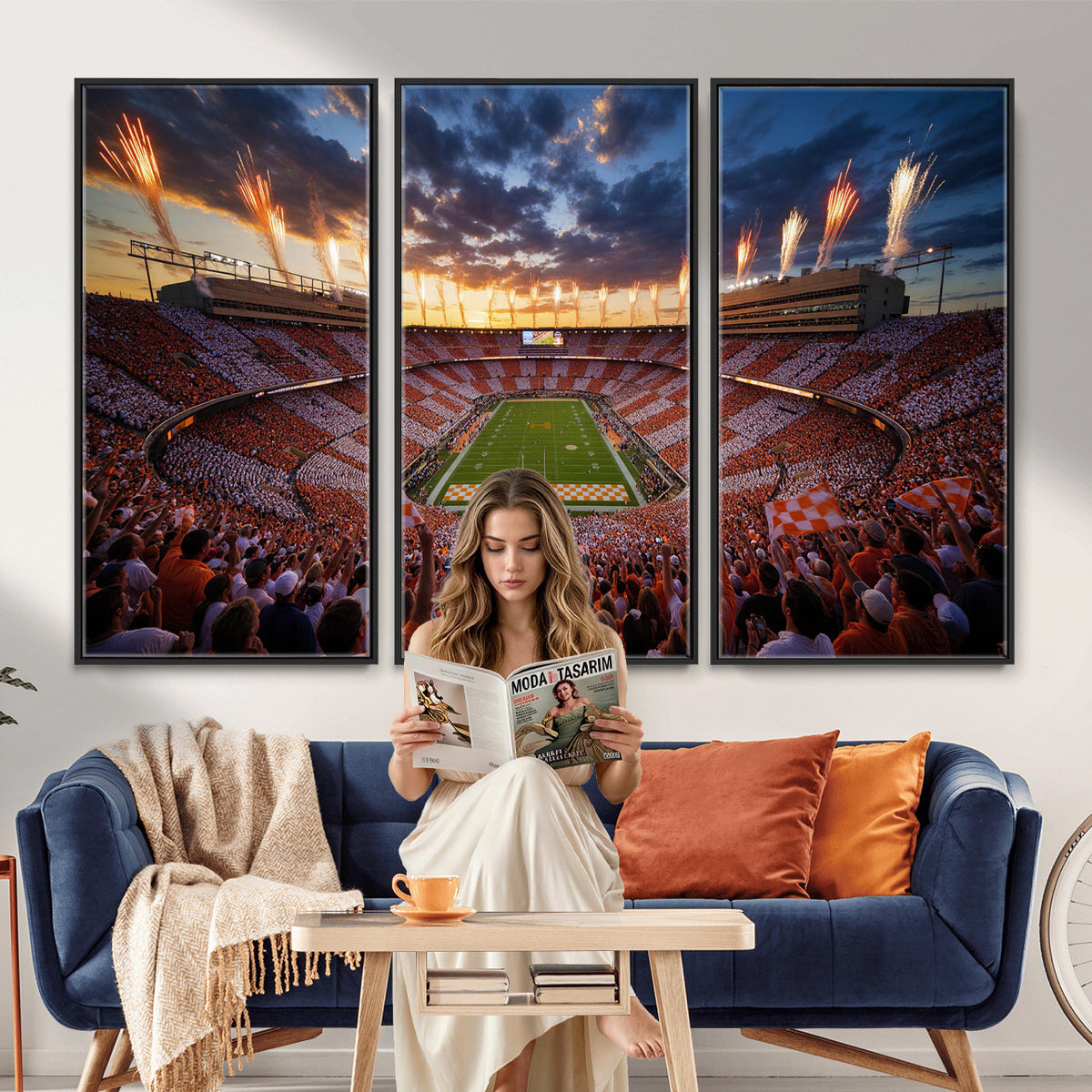 29672818-MGV-CV-36X24 - Stadium Wall Art Canvas Print