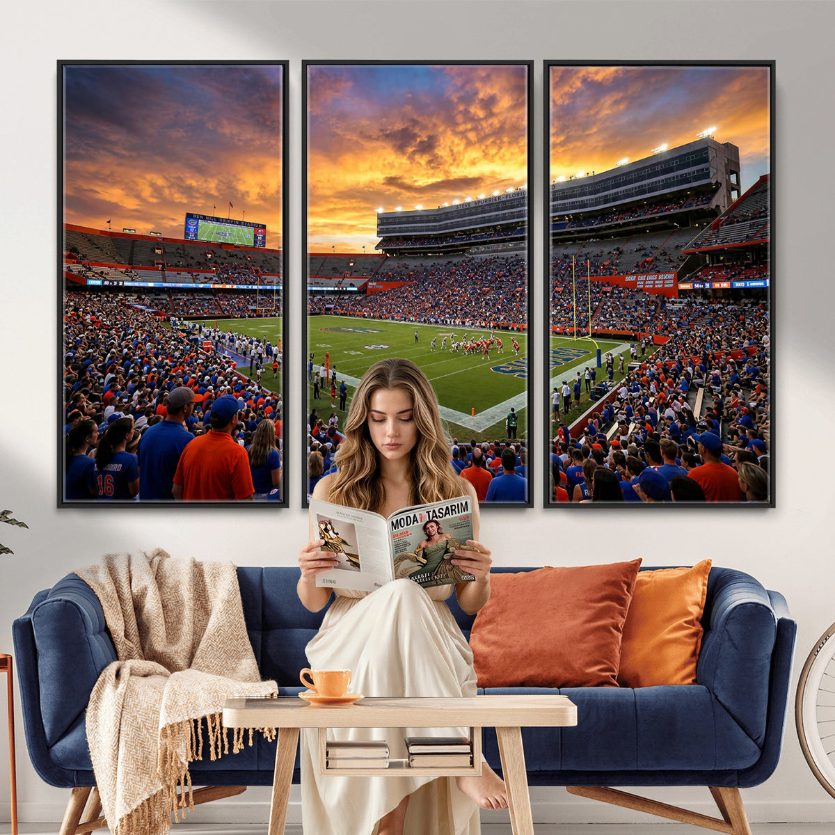 23829865-MGV-CV-36X24 - Stadium Wall Art Canvas Print