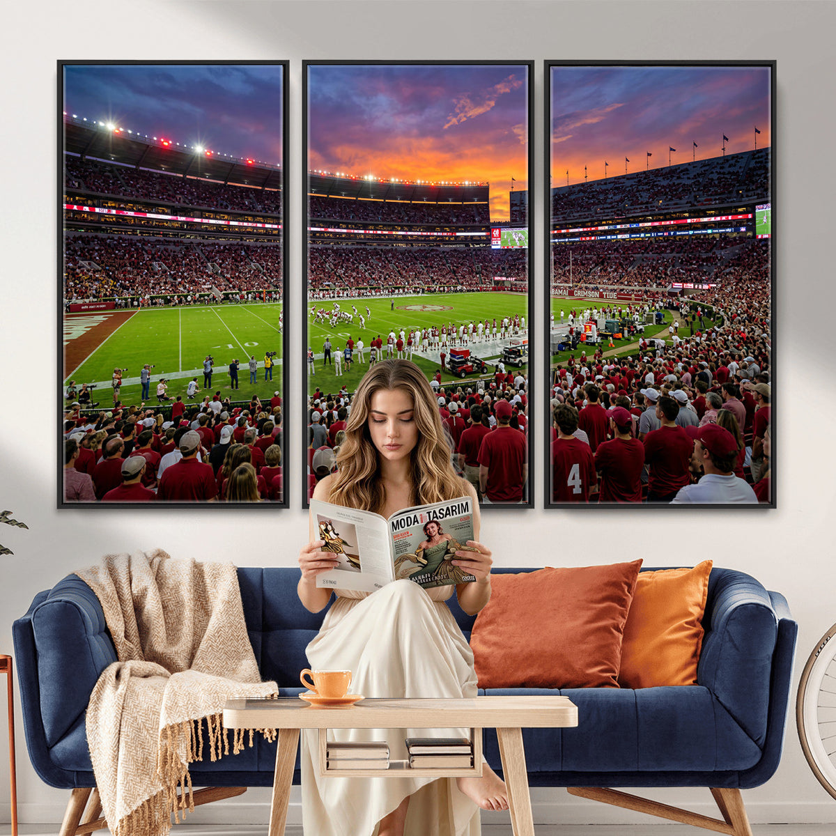47822048-MGV-CV-36X24 - Stadium Wall Art Canvas Print