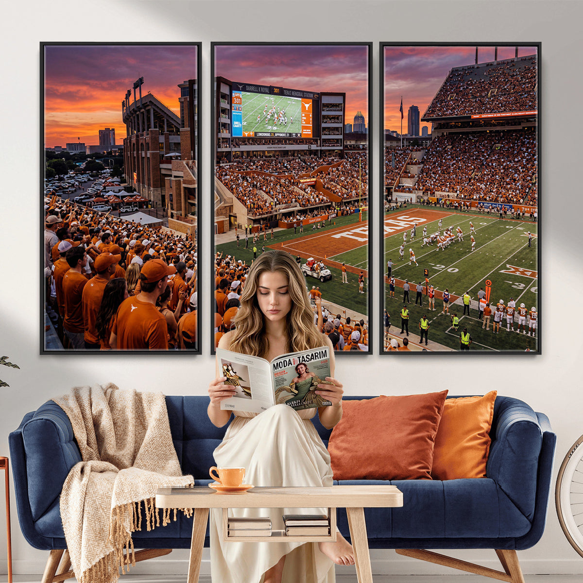 23743181-MGV-CV-36X24 - Stadium Wall Art Canvas Print
