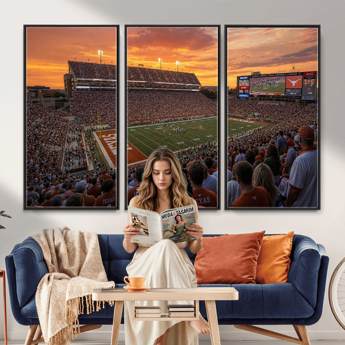 50466060-MGV-CV-36X24 - Stadium Wall Art Canvas Print