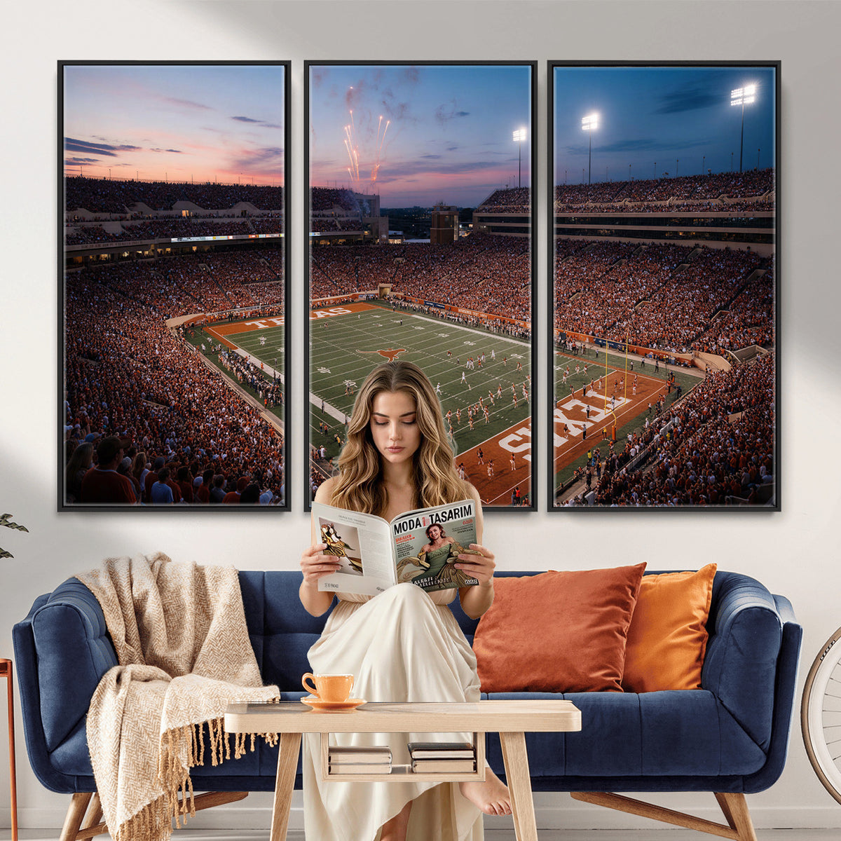 31666911-MGV-CV-36X24 - Stadium Wall Art Canvas Print