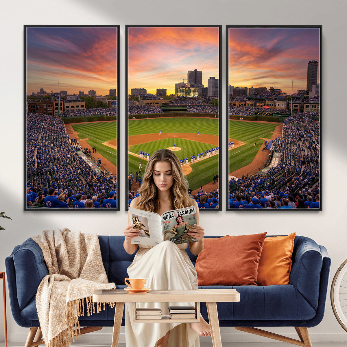 42812246-MGV-CV-36X24 - Stadium Wall Art Canvas Print