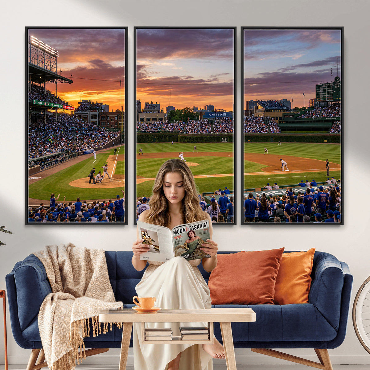 71103551-MGV-CV-36X24 - Stadium Wall Art Canvas Print