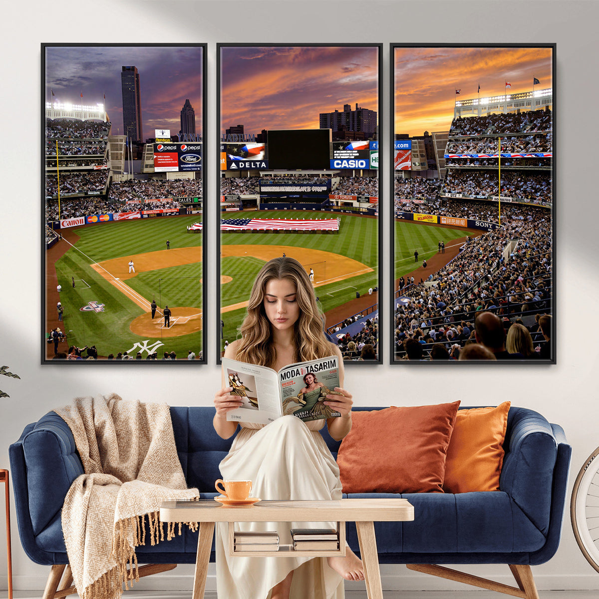 39000124-MGV-CV-36X24 - Stadium Wall Art Canvas Print