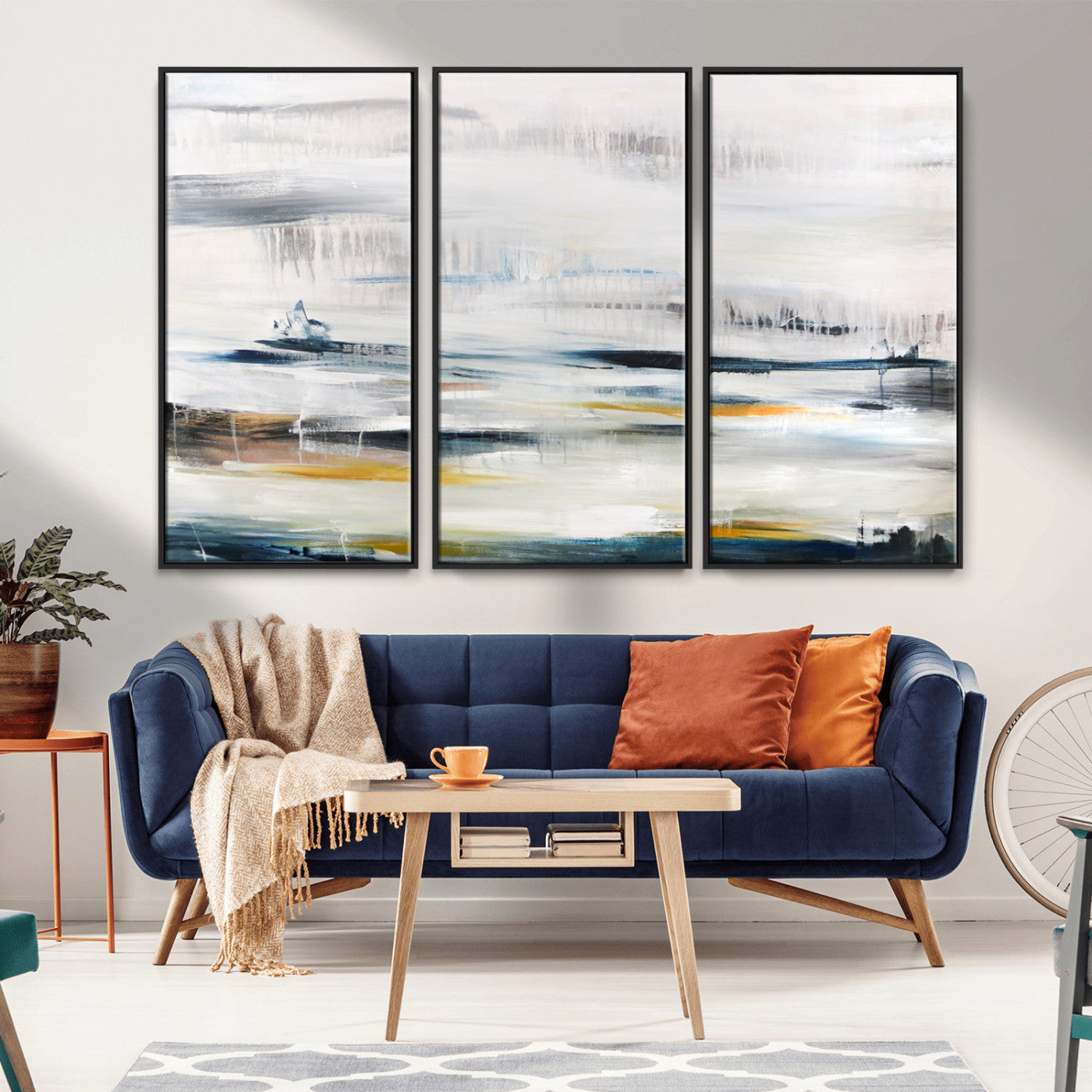 74932-MGV-CV-36X24-Soft Color Abstract Canvas Print