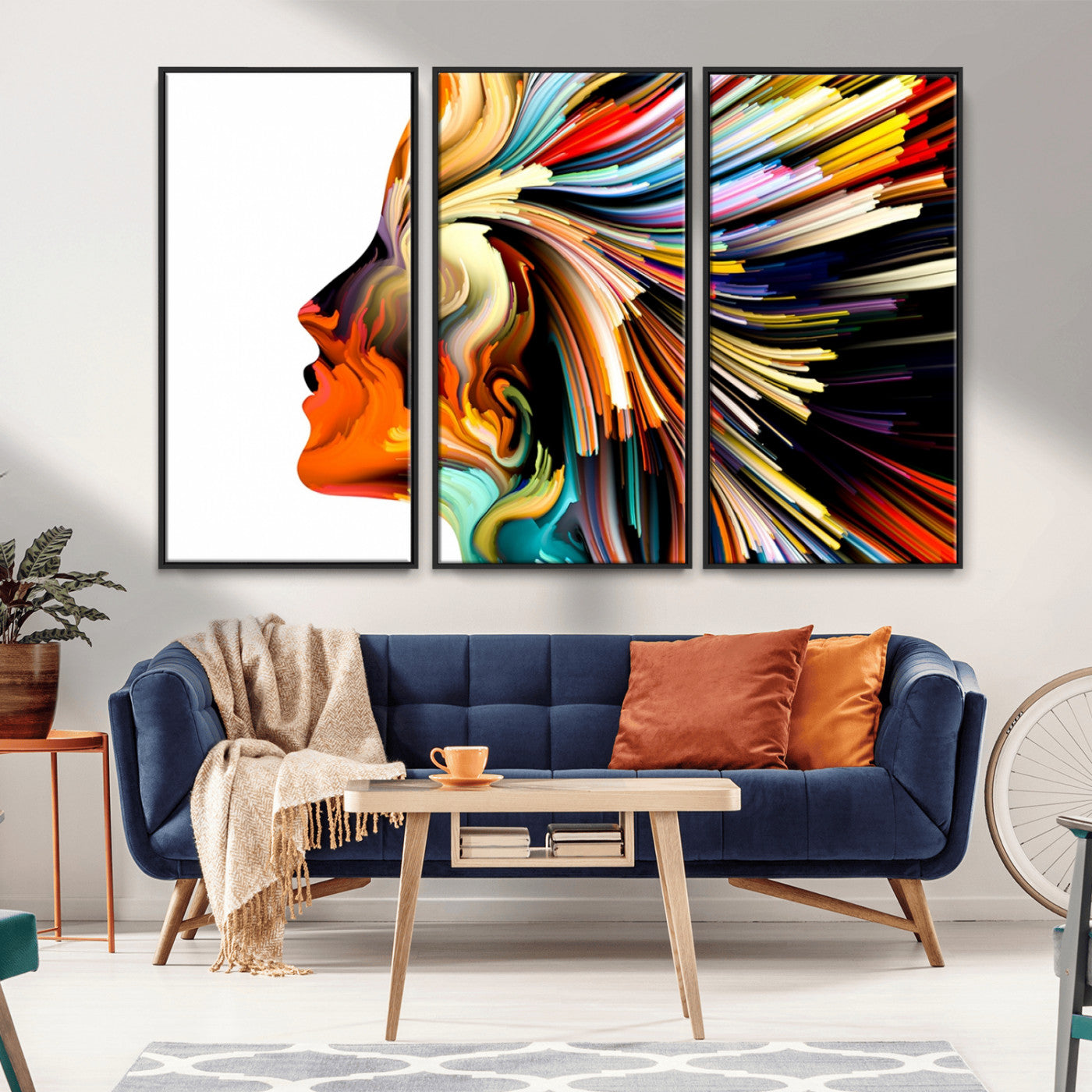 -Profile Colors Canvas Print