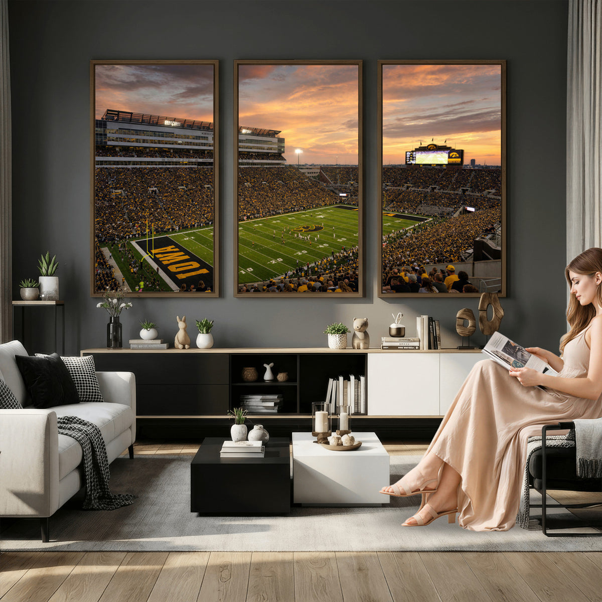 84993181-MGV-CV-36X24 - Stadium Wall Art Canvas Print