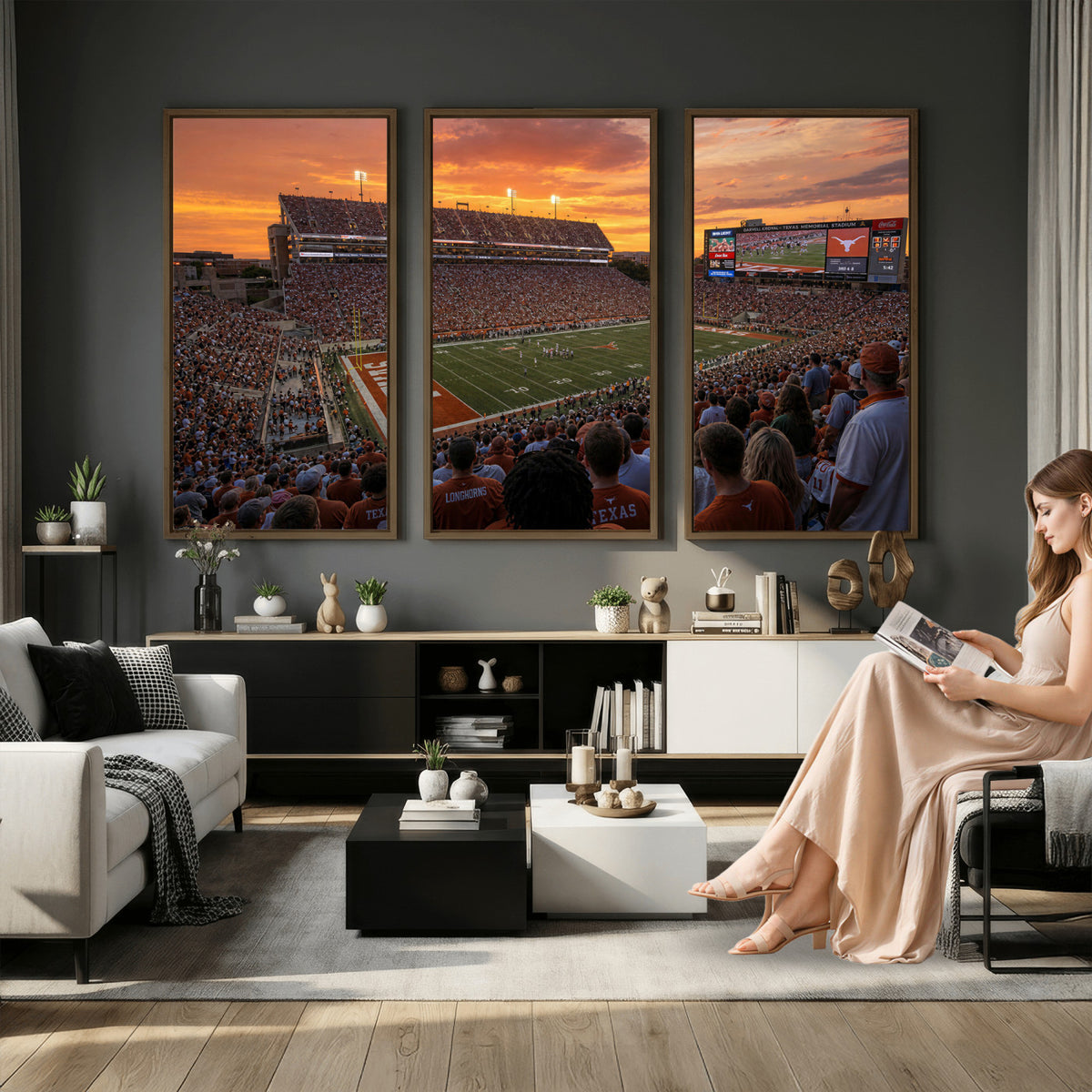 50466060-MGV-CV-36X24 - Stadium Wall Art Canvas Print