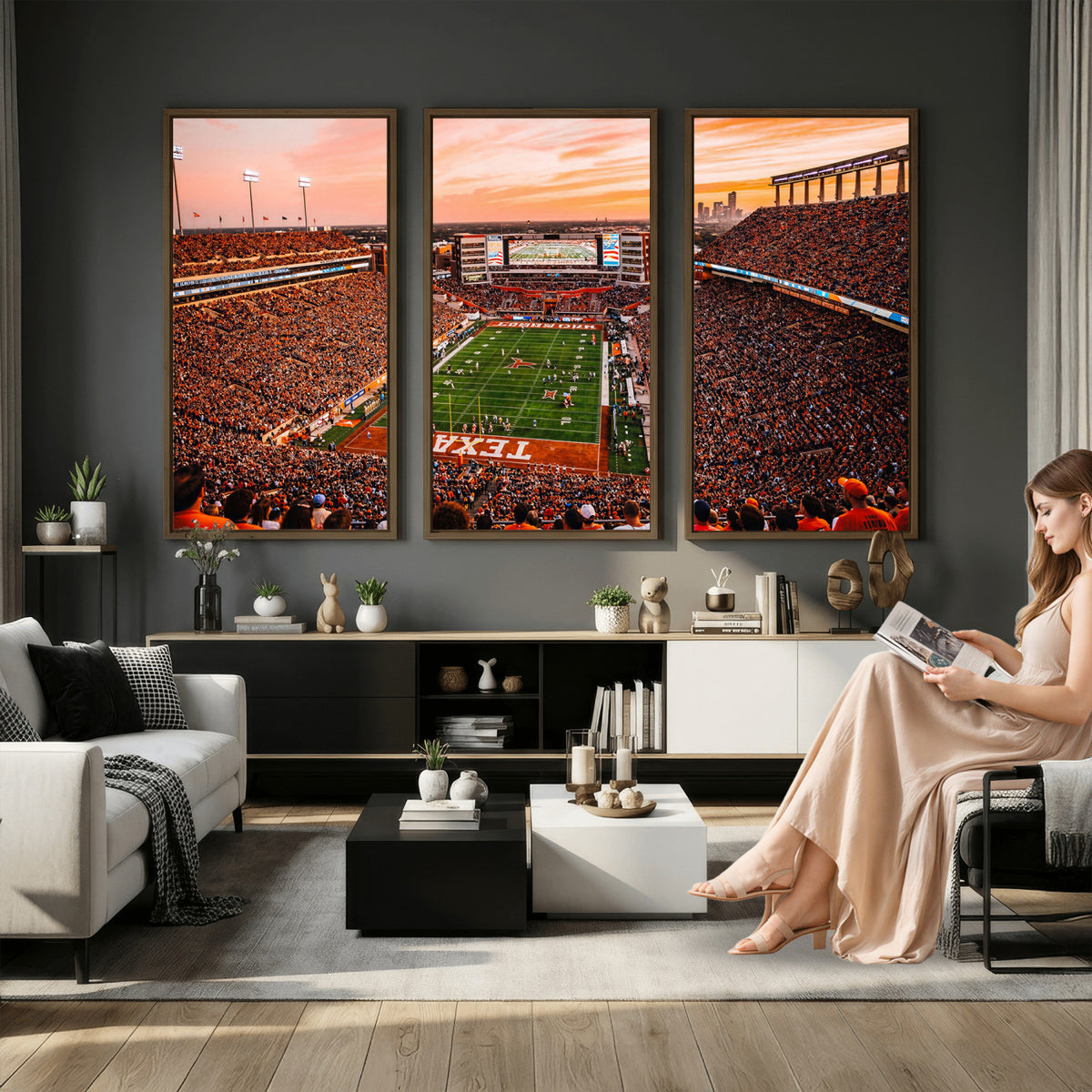24606043-MGV-CV-36X24 - Stadium Wall Art Canvas Print